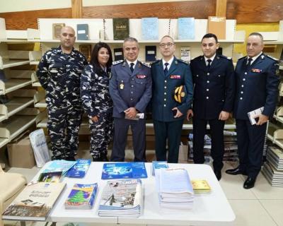 Security Forces Participate in the Lebanese Book Festival - Antelias