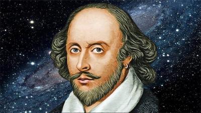 Shakespeare's Portrait "Soars" into Space