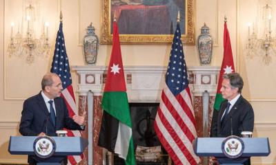 Jordan and the United States Discuss Ceasefire in Gaza