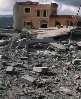 Israeli Airstrike on Amal Movement Office in Maroun al-Ras (Video)