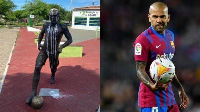 Dani Alves's Statue Under Scrutiny in Brazil