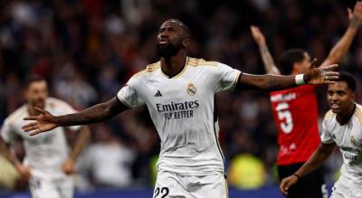 Rüdiger Leads Real Madrid to Hard-Fought Victory Over Mallorca