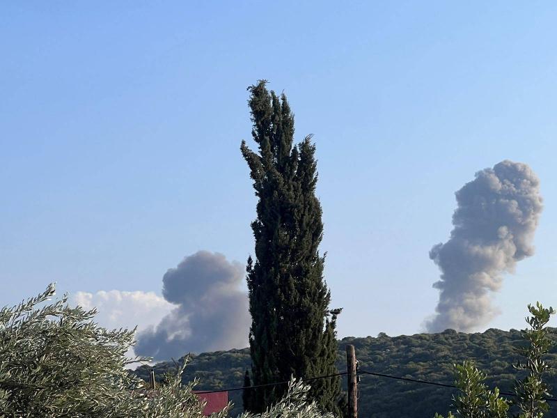 Title: Israeli Drone Targets Building Near Funeral Site in the South