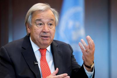 Guterres Calls for a Ceasefire in Gaza