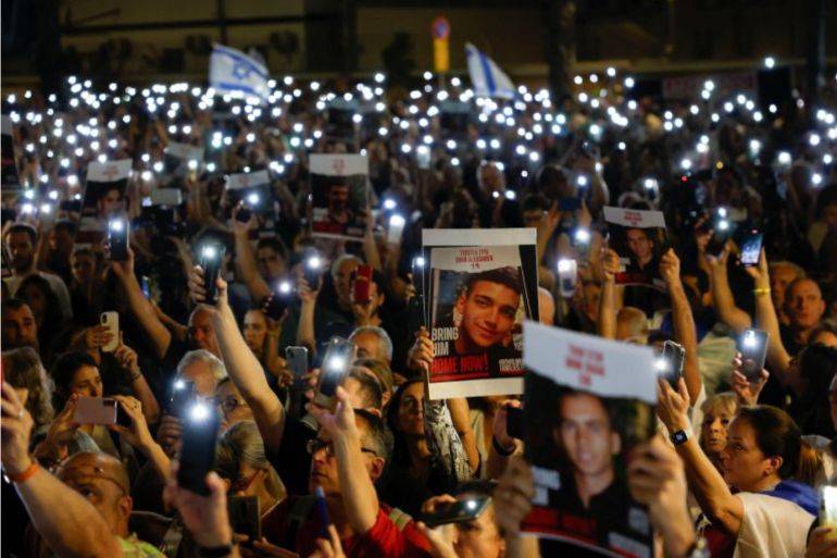 Massive Protests in Israel Demanding Netanyahu's Resignation