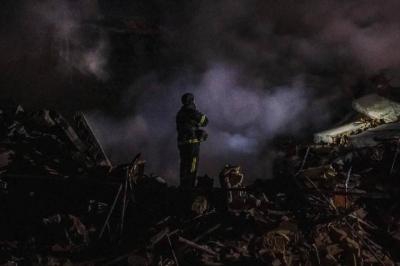 Russia Bombs Railway Station in Kherson