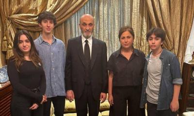 Title: Geagea Visits Pascal Suleiman's Family to Offer Condolences