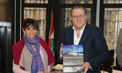 Meeting Between Shuqair, Argentine Ambassador, and Honorary Consul of Georgia