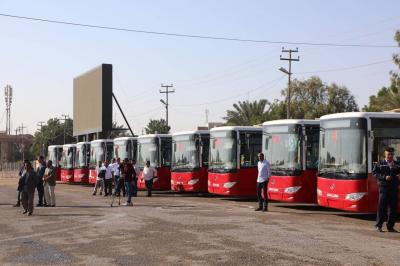 Opening of the Second Public Transportation Axis in Baghdad