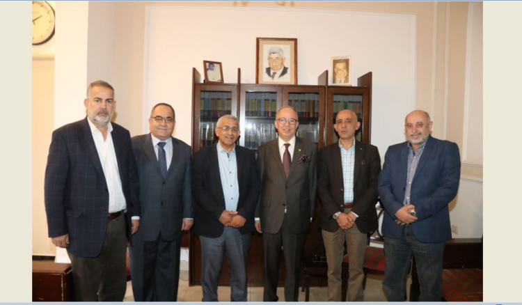 Osama Saad Receives Ambassador of Algeria