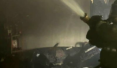 Title: Fire Extinguished in Several Shops in Sidon