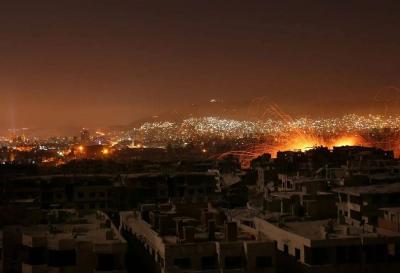 Title: Syrian Media: Sounds of Explosions Around Damascus