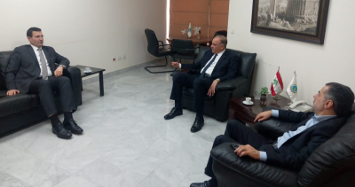 Hajj Hassan Discussed Agricultural Issues with Suleiman and Al-Samad