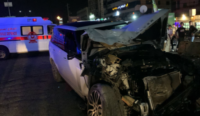 Injured in a Traffic Accident on the Jbeil Highway