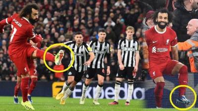 Mohamed Salah's Shoe Story Against Newcastle: Does the "Pharaoh" Believe in Superstitions? (Video)
