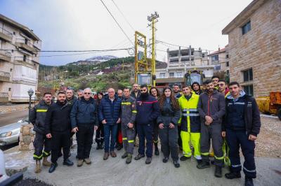 Visits by Director General of Civil Defense to Emergency Centers in Kesrouan and Metn