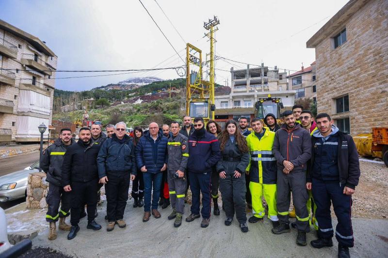 Visits by Director General of Civil Defense to Emergency Centers in Kesrouan and Metn