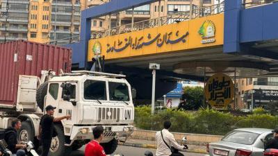 Interception of Two UNIFIL Trucks in the Southern Suburb