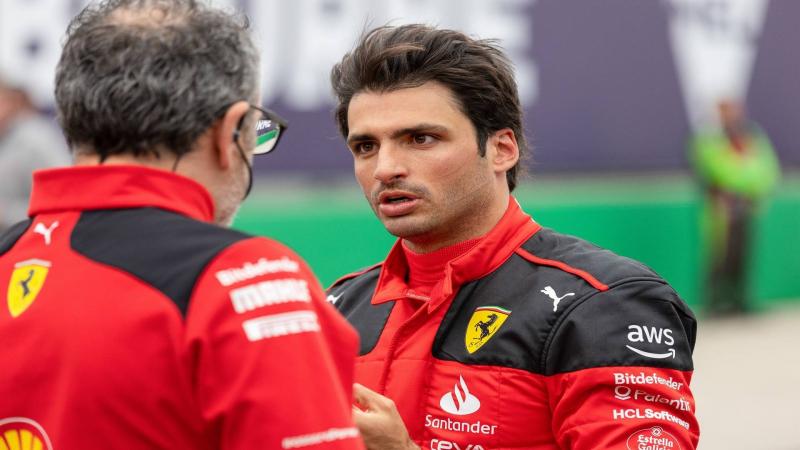 Sainz Grants Ferrari Pole Position in Italy