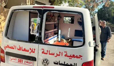Title: EMT Injured in "Al-Risala" Due to Israeli Barrage in Southern Lebanon