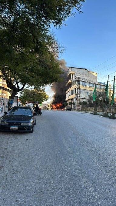 Israeli Drone Assassination of Hezbollah Military Official in Nabatieh... and the "Target" Survives (Video)