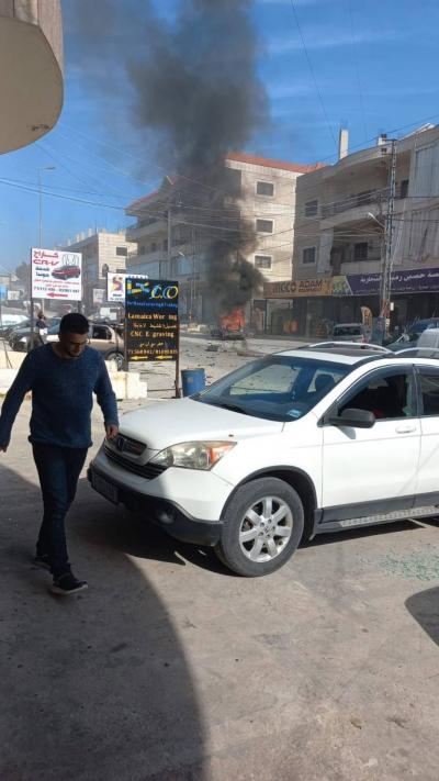 Video: Targeting of a Car in the Southern Town of Al-Majadil