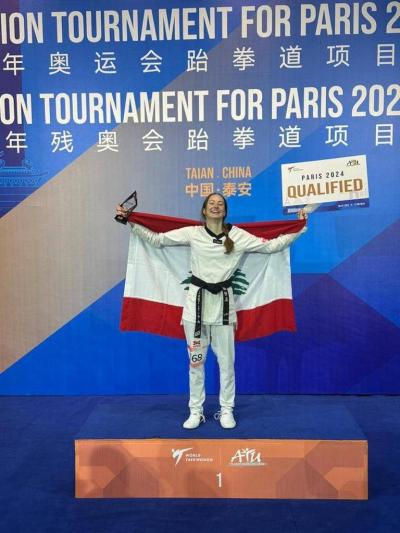 Successes of the Taekwondo Union Continue: Champion Leticia Aoun to Paris Olympics