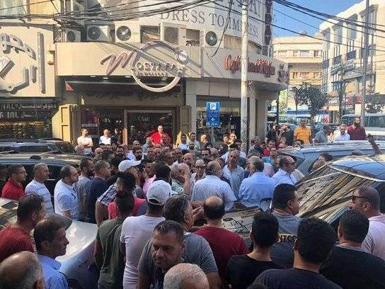 Conflict in Sidon Market Involving Gunfire and Stabbing