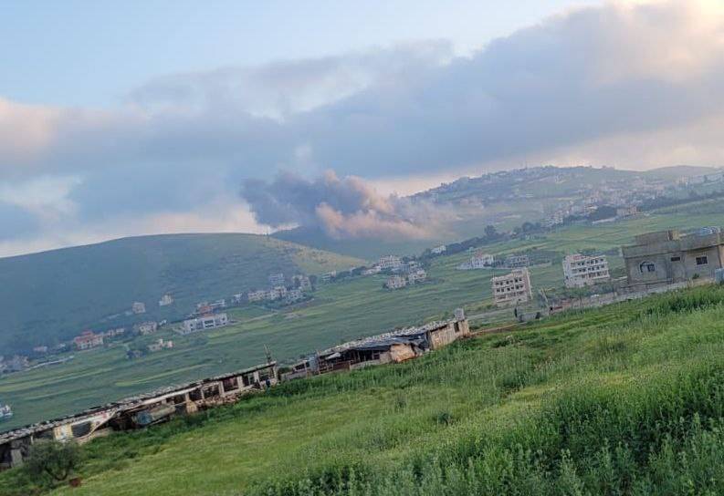 Title: Airstrikes on the South: Targeting a House in Dhahira (Video)