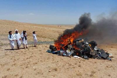 Taliban Burns Musical Instruments: Moral Corruption and Deception of Youth
