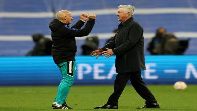 موقف رئيس ريال مدريد من أنشيلوتي بعد الفوز على اشبيلية