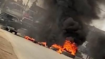 قطعوا الطّريق احتجاجاً على رسوب مرشّح في الانتخابات