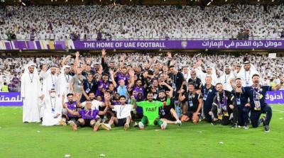 العين يتوج بلقب الدوري الإماراتي للمرة 14 في تاريخه