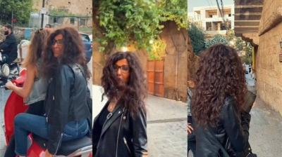 نانسي عجرم تتنكّر وتتجوّل في البترون.. 
