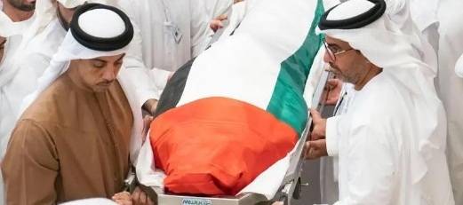 الإمارات شيعت الشيخ خليفة بن زايد الى مثواه الاخير في أبو ظبي