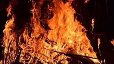 Title: Fire Extinguished Inside Warehouse in Ghaziyeh