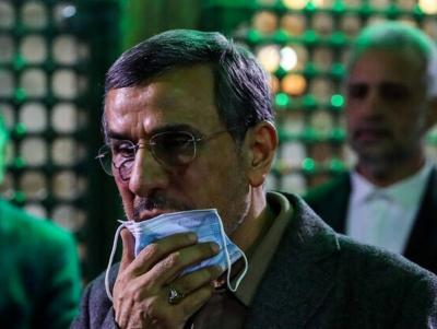 Ahmadinejad Reappears with Strange Bruises on His Face