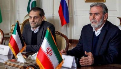 Iran Misplaces Palestinian Flag During Visit of Islamic Jihad Delegation