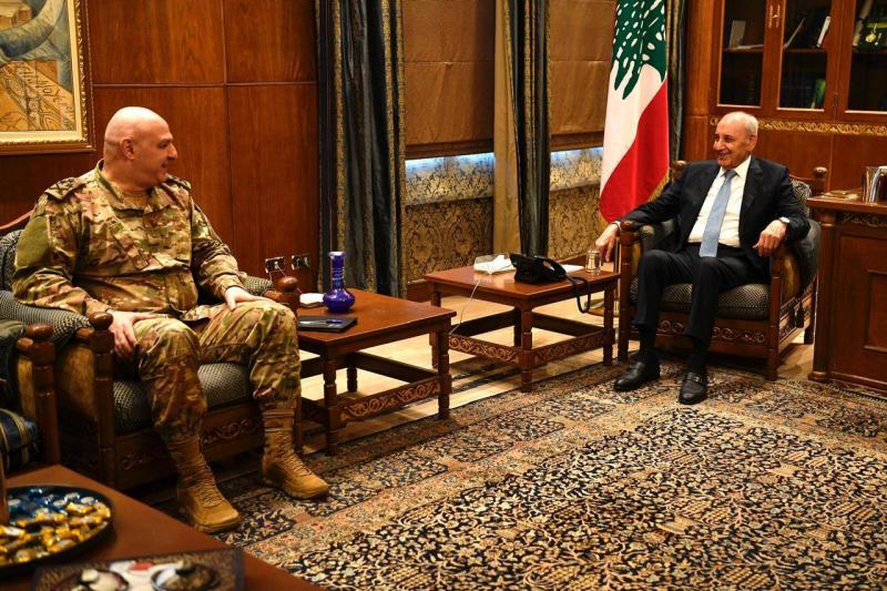 Army Commander in Ain Tineh