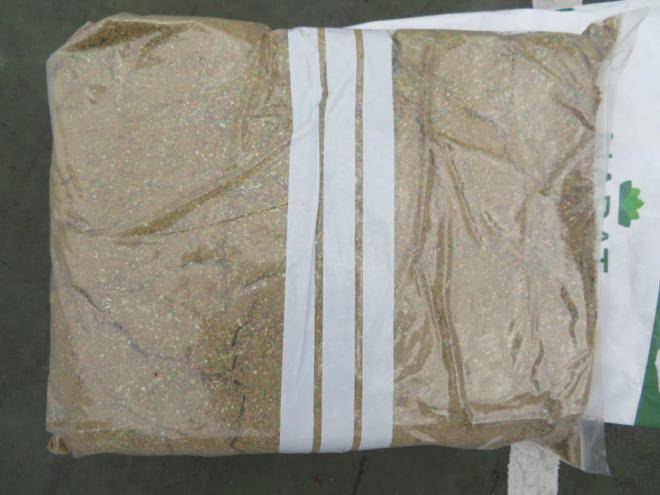 Title: Photos - Shipment of Hashish Hidden in Thyme Bags Seized Before Transport to Beirut Airport