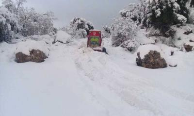 Weather Forecast and Snow-Covered Roads in Lebanon