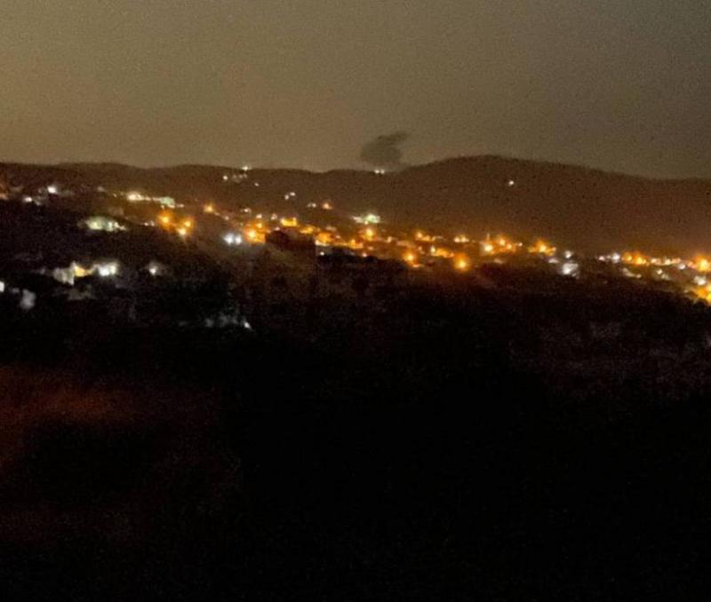 Israeli Army Releases Footage of Airstrikes on Hezbollah Targets