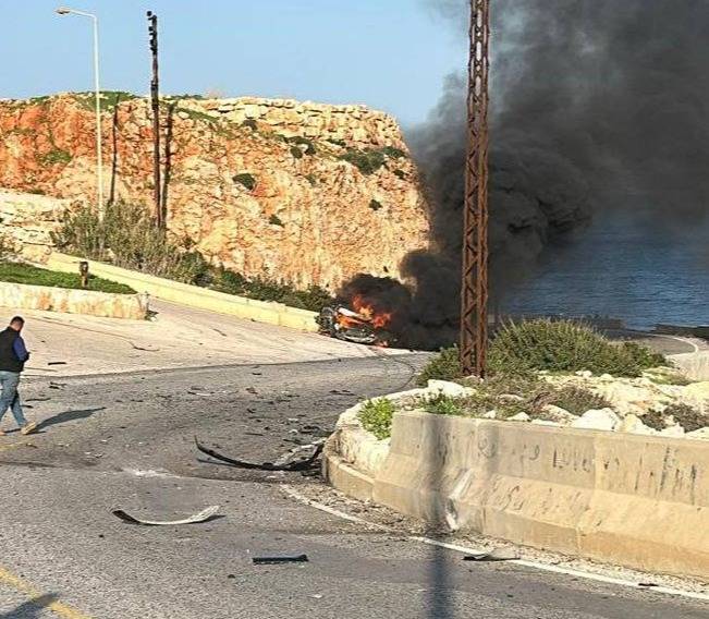 Israeli Drone Kills 3 Hezbollah Members in Vehicle Near Naqoura - Video