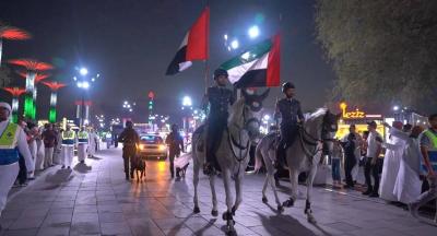 Video - Abu Dhabi Police Shines in Military Parade for the 52nd Unity Day