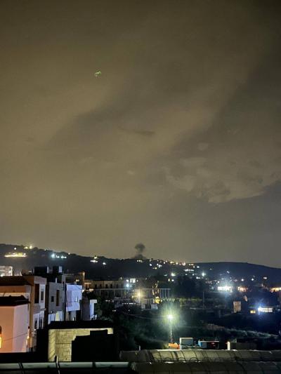 Title: Moment of Targeting Marwahin with an Explosive Missile (Video)