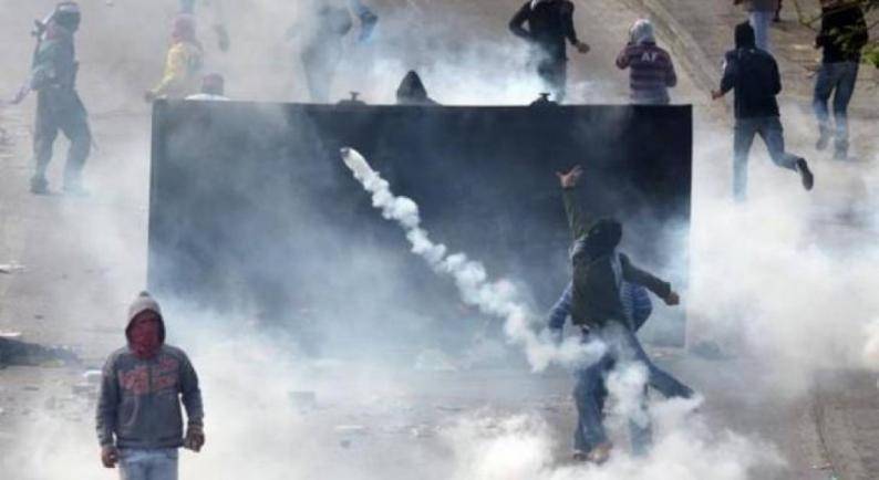 Title: Suffocation Cases During Clashes with Israeli Forces in Nablus