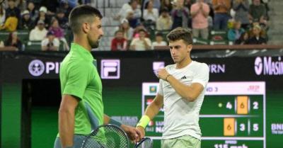 Title: "Indian Wells Championship: Lucky Loser Shocks Djokovic"