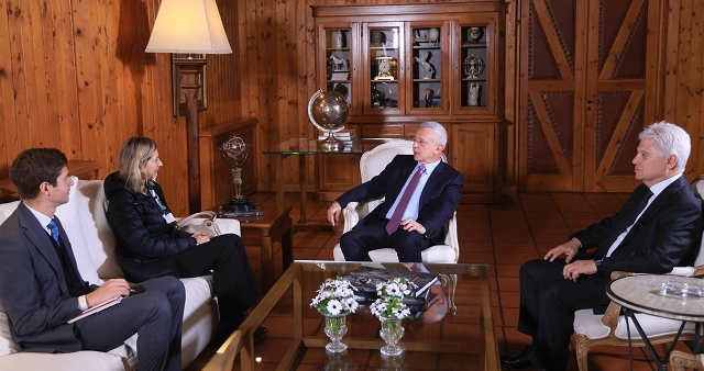 Title: Franjieh Welcomes Italian Ambassador