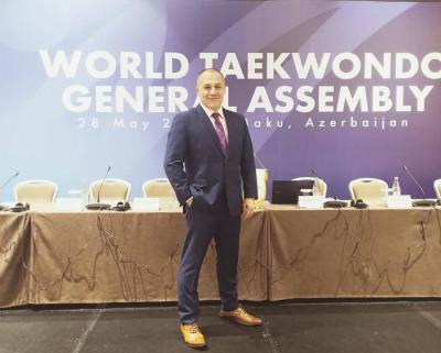New Term for Grandmaster John Khoury as President of the Australian Taekwondo Federation