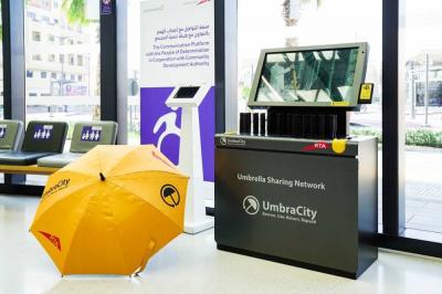 Dubai Roads Launches Free Smart Umbrella Service
